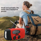 Radio awaryjne tranzystorowe z korbką