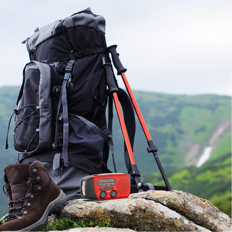 Radio awaryjne tranzystorowe z korbką