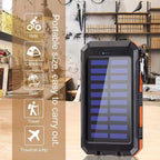 Powerbank zasilany energią słoneczną 10000mAh